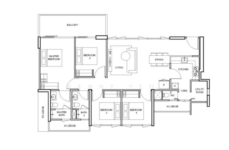 Vue 8 Residence, 83 Pasir Ris Heights, 4 Bedrooms, 1,238 sqft, Condominium For Sale, by Kenny Yeo, 500220693 - PropertyGuru.com.sg