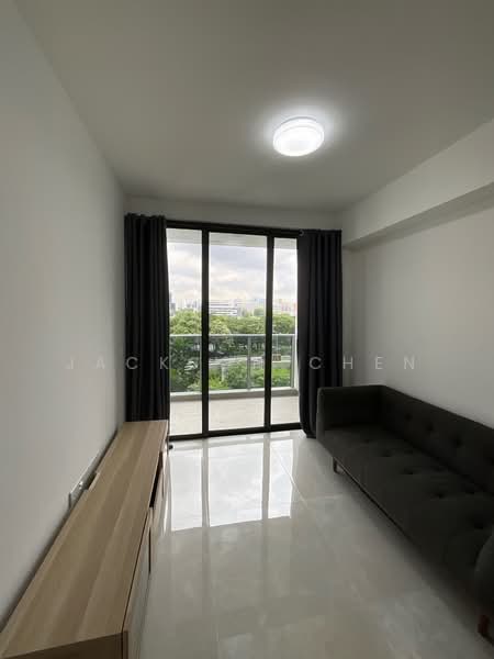Penrose, 20 Sims Drive, 2 Bedrooms, 646 sqft, Condominium For Sale, by Jackson Chen, 500220698 - Living Room - PropertyGuru.com.sg