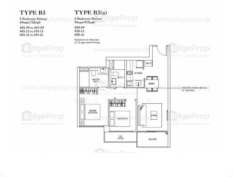 RiverTrees Residences, 21 Fernvale Close, 2 Bedrooms, 732 sqft, Condominium For Rent, by Bella Qu, 500220721 - PropertyGuru.com.sg