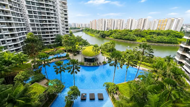 RiverTrees Residences, 21 Fernvale Close, 2 Bedrooms, 732 sqft, Condominium For Rent, by Bella Qu, 500220721 - Exterior - PropertyGuru.com.sg