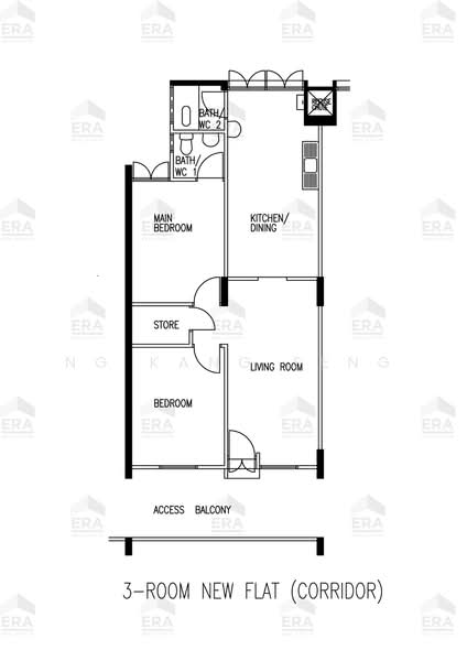 702 West Coast Road, 702 West Coast Road, 2 Bedrooms, 721 sqft, HDB Flat For Rent, by Ng Kang Seng, 500220726 - PropertyGuru.com.sg