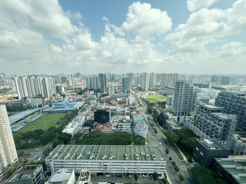 Citylights, 86 Jellicoe Road, 3 Bedrooms, 1,894 sqft, Condominium For Rent, by Alan Lee, 500220731 - Master Bedroom Balcony View - PropertyGuru.com.sg