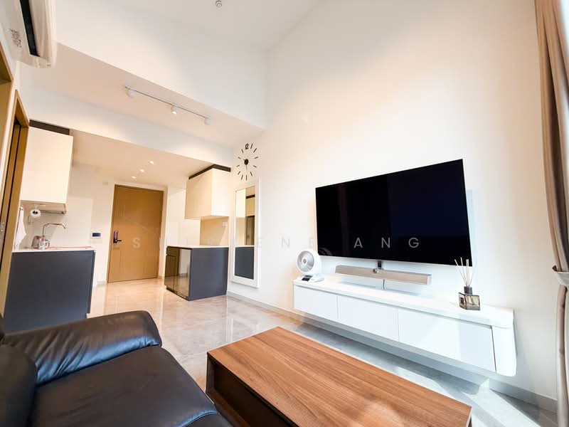 The Essence, 1 Chong Kuo Road, 1 Bedroom, 581 sqft, Condominium For Sale, by Shirlene Ang, 500220754 - Living Room - PropertyGuru.com.sg