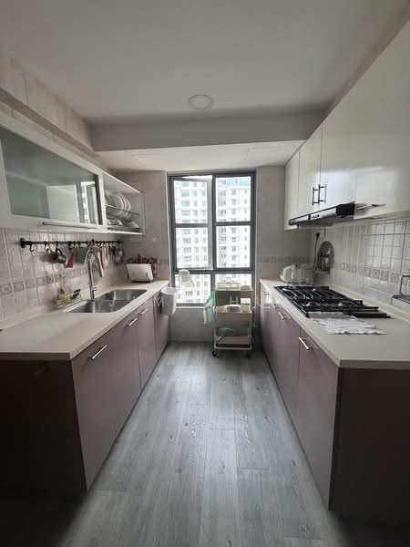 Aquarius By The Park, 1 Bedok Reservoir View, 3 Bedrooms, 1,324 sqft, Condominium For Sale, by Jim Chua, 500220773 - Kitchen - PropertyGuru.com.sg