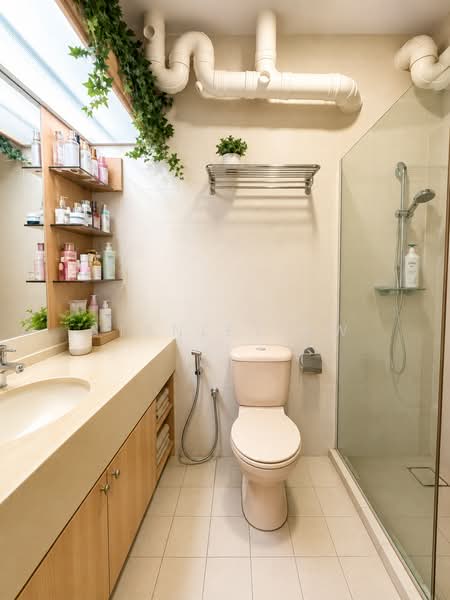 189C Rivervale Drive, 189C Rivervale Drive, 3 Bedrooms, 1,410 sqft, HDB Flat For Sale, by Stanley Ow, 500220780 - Bathroom - PropertyGuru.com.sg