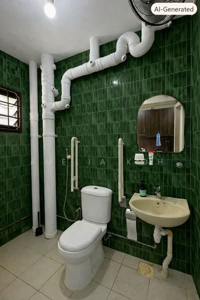 125 Rivervale Street, 125 Rivervale Street, 2 Bedrooms, 1,310 sqft, HDB Flat For Rent, by Amelia Koh, 500220789 - Bathroom - PropertyGuru.com.sg