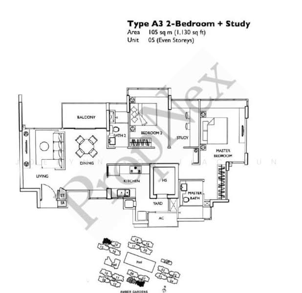 The Esta, Amber Gardens, 2 Bedrooms, 1,130 sqft, Condominium For Rent, by Joelynn Koh Jiac Yun, 500220792 - PropertyGuru.com.sg