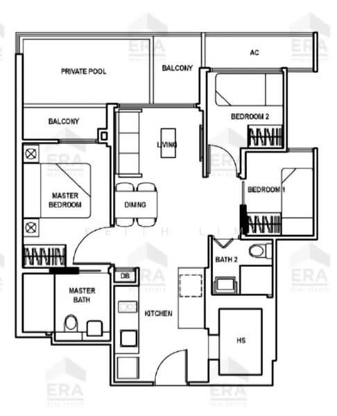 Daisy Suites, 35 Daisy Road Singapore, 3 Bedrooms, 764 sqft, Apartment For Sale, by Keith Lim, 500220805 - PropertyGuru.com.sg