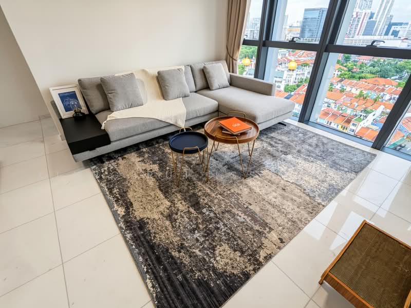 DUO Residences, 1 Fraser Street, 2 Bedrooms, 818 sqft, Apartment For Sale, by Xiang Rui Issey Lim, 500220818 - Living Room - PropertyGuru.com.sg