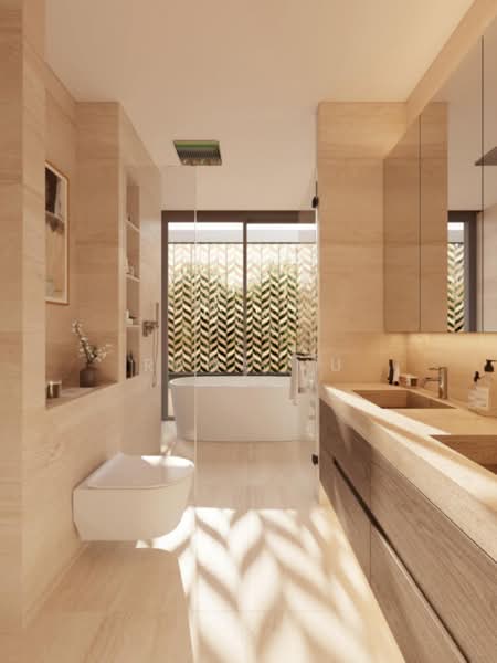 Brand New 2.5 + Basement Storey Detached @ Trevose Crescent/Berrima Road/Camborne Road/Narooma -D11, , 5 Bedrooms, 9,461 sqft, Detached House For Sale, by Rama Mu, 500220825 - Bathroom - PropertyGuru.com.sg