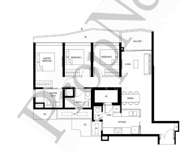 Lentor Hills Residences, 31 Lentor Hills Road, 3 Bedrooms, 1,109 sqft, Apartment For Sale, by Jean Koh, 500220857 - PropertyGuru.com.sg