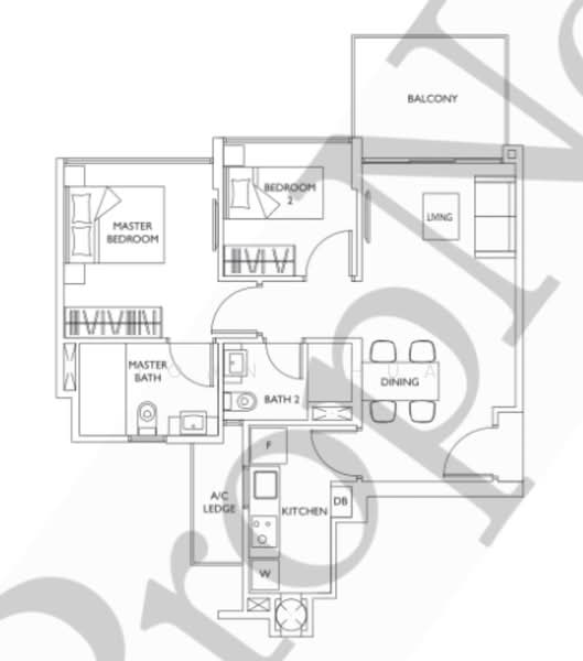 The Luxurie, 15 Compassvale Road, 2 Bedrooms, 775 sqft, Condominium For Rent, by Joan Chua, 500220863 - PropertyGuru.com.sg
