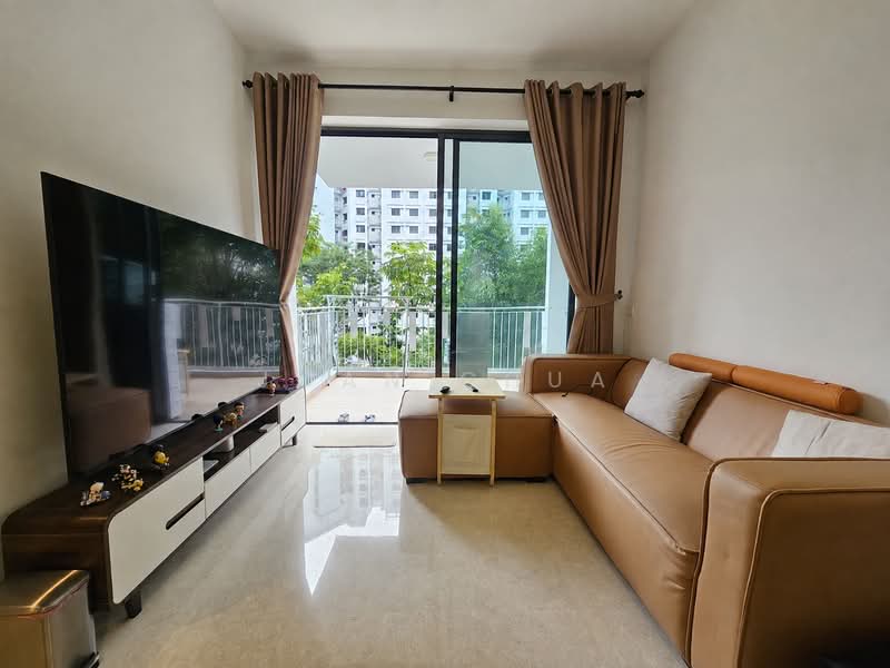 The Luxurie, 15 Compassvale Road, 2 Bedrooms, 775 sqft, Condominium For Rent, by Joan Chua, 500220863 - Living Room - PropertyGuru.com.sg