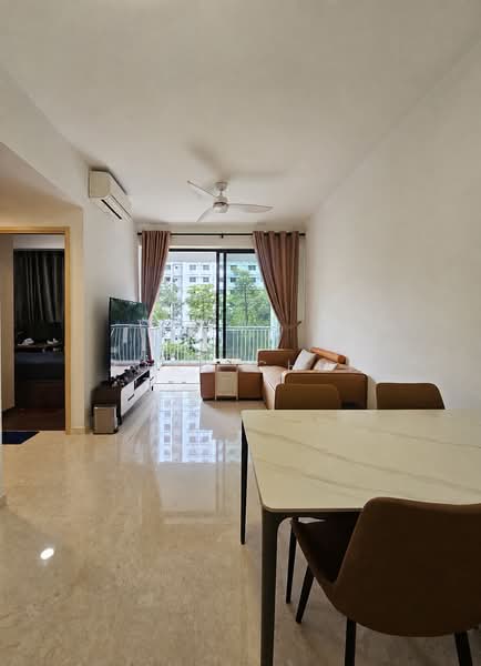 The Luxurie, 15 Compassvale Road, 2 Bedrooms, 775 sqft, Condominium For Rent, by Joan Chua, 500220863 - Living Room - PropertyGuru.com.sg