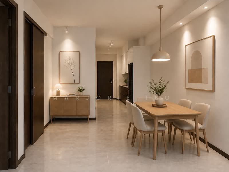 Pasir Panjang Freehold Integrated Apartment 1 Bedroom with Study, Pasir Panjang Road, 1 Bedroom, 603 sqft, Apartment For Sale, by Marjorie Teo, 500220868 - Corridor - PropertyGuru.com.sg
