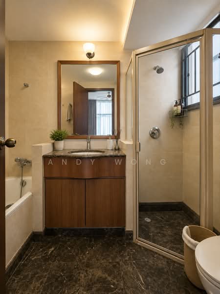 East Meadows, 30 Tanah Merah Kechil Road, 3 Bedrooms, 1,238 sqft, Condominium For Rent, by Andy Wong, 500220892 - Bathroom - PropertyGuru.com.sg
