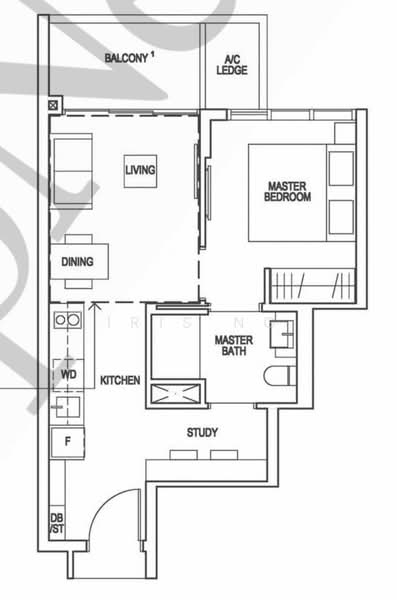Riverfront Residences, 41 Hougang Avenue 7, 1 Bedroom, 517 sqft, Condominium For Sale, by Iris Ng, 500220895 - PropertyGuru.com.sg