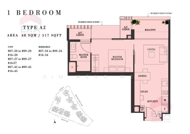 Botanique at Bartley, 229 Upper Paya Lebar Road, 1 Bedroom, 517 sqft, Condominium For Sale, by Sim Meng Wee, 500220908 - PropertyGuru.com.sg