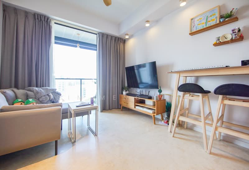 Botanique at Bartley, 229 Upper Paya Lebar Road, 1 Bedroom, 517 sqft, Condominium For Sale, by Sim Meng Wee, 500220908 - Living Room - PropertyGuru.com.sg