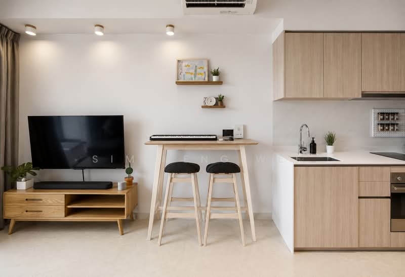 Botanique at Bartley, 229 Upper Paya Lebar Road, 1 Bedroom, 517 sqft, Condominium For Sale, by Sim Meng Wee, 500220908 - Kitchen - PropertyGuru.com.sg