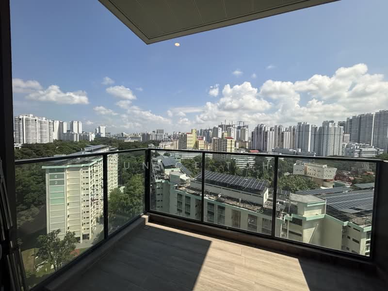 Avenue South Residence, 1 Silat Avenue, 2 Bedrooms, 689 sqft, Condominium For Sale, by Eunice Toh, 500220912 - Balcony - PropertyGuru.com.sg