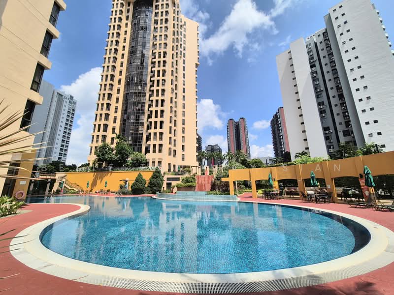 Seasons View, 7 Pemimpin Drive, 3 Bedrooms, 1,152 sqft, Condominium For Sale, by Belle Tan May Sian, 500220913 - Pool - PropertyGuru.com.sg