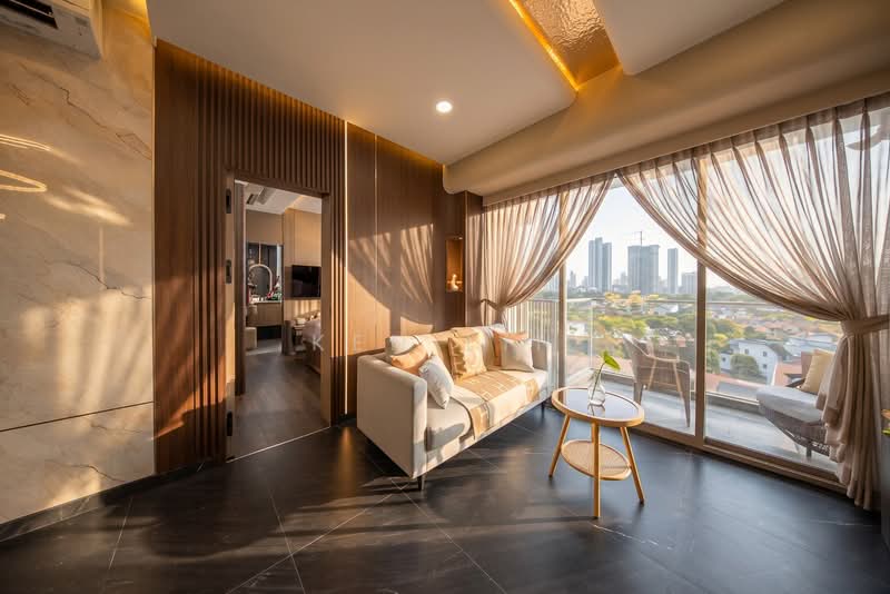 The Parc Condominium, 3 West Coast Walk, 3 Bedrooms, 1,216 sqft, Condominium For Sale, by Ken Lin, 500220914 - Living Room - PropertyGuru.com.sg