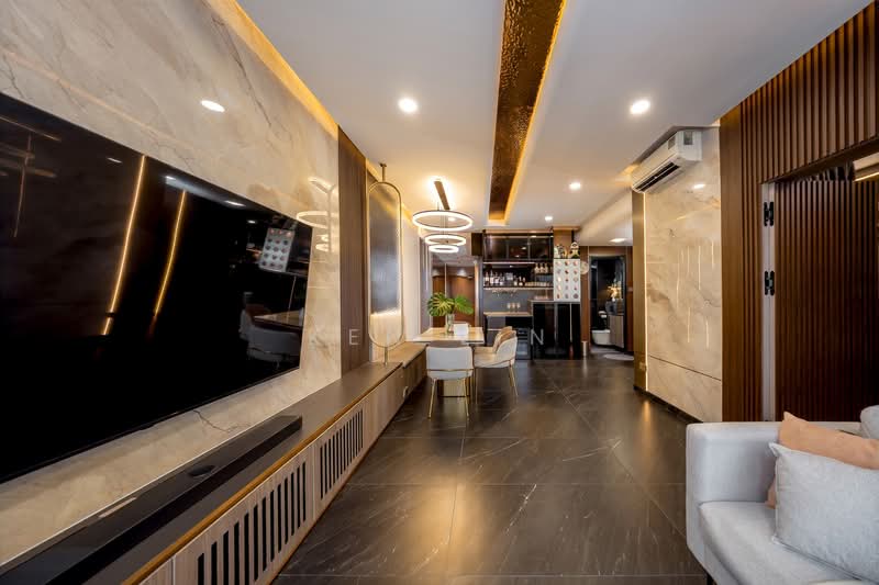 The Parc Condominium, 3 West Coast Walk, 3 Bedrooms, 1,216 sqft, Condominium For Sale, by Ken Lin, 500220914 - Living Room - PropertyGuru.com.sg