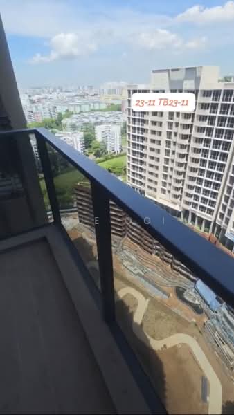 Hillock Green, 22-28 Lentor Central, 1 Bedroom, 689 sqft, Condominium For Sale, by Sue Ooi, 500220969 - Balcony - PropertyGuru.com.sg