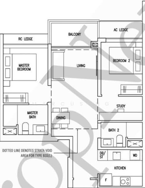 The Botany at Dairy Farm, 3 Dairy Farm Walk, Dairy Farm / Bukit Panjang / Choa Chu Kang, 2 Bedrooms, 743 sqft, Condominium For Sale, by Marcus Ng, 500220975 - PropertyGuru.com.sg