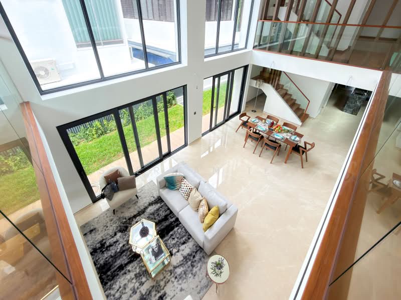 Brand New 2.5 + M Storey Detached @ Matlock Rise, Melrose Drive, Sommerville Rd, Clifton Vale, Seran, Matlock Rise, Melrose Drive, Sommerville Rd, Clifton Vale, Serangoon Mrt, 6 Bedrooms, 8,969 sqft, Detached House For Sale, by Sherman Teo, 500220986 - Living Room - PropertyGuru.com.sg