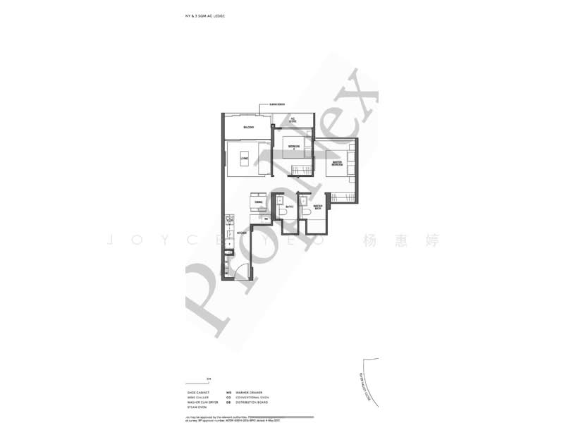 Martin Modern, 10 Martin Place, 2 Bedrooms, 764 sqft, Apartment For Rent, by Joyce Yeo 杨惠婷, 500221013 - PropertyGuru.com.sg