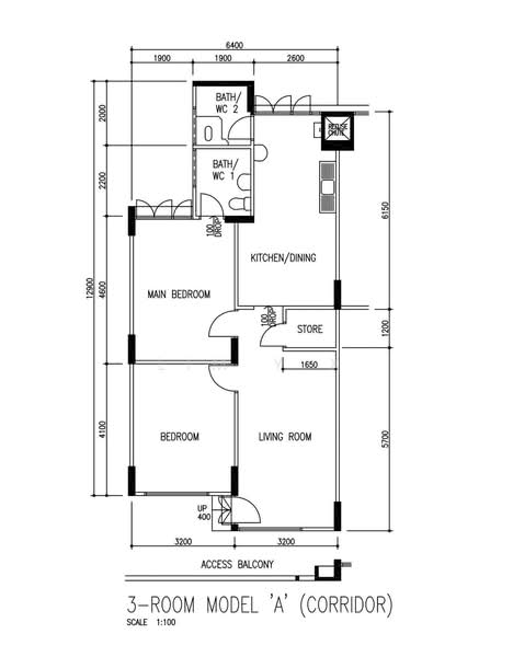 5 Teck Whye Avenue, 5 Teck Whye Avenue, 2 Bedrooms, 796 sqft, HDB Flat For Sale, by Lim Y X, 500221031 - PropertyGuru.com.sg