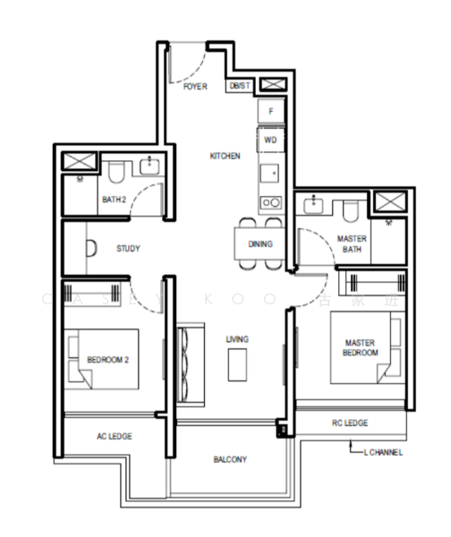 Grand Dunman, 6 Dunman Road, 2 Bedrooms, 775 sqft, Condominium For Sale, by Casey Koo 古家进, 500221045 - PropertyGuru.com.sg