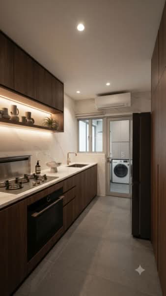 Hillbrooks, 88 Hillview Avenue, 3 Bedrooms, 1,066 sqft, Condominium For Sale, by Thaddeus Zheng, 500221056 - Kitchen - PropertyGuru.com.sg