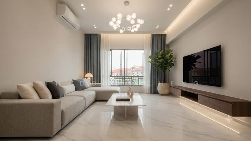 Hillbrooks, 88 Hillview Avenue, 3 Bedrooms, 1,066 sqft, Condominium For Sale, by Thaddeus Zheng, 500221056 - Living Room - PropertyGuru.com.sg