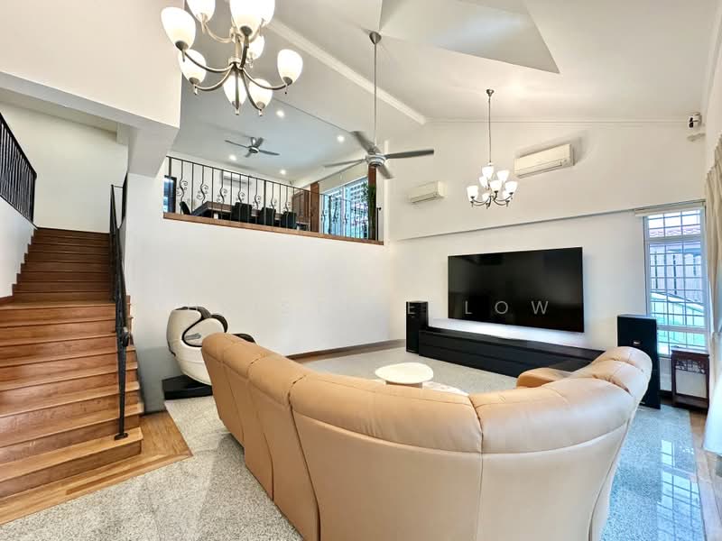 Mera Gardens, Almond Avenue, 5 Bedrooms, 4,700 sqft, Detached House For Sale, by Christine Low, 500221103 - Living Room - PropertyGuru.com.sg