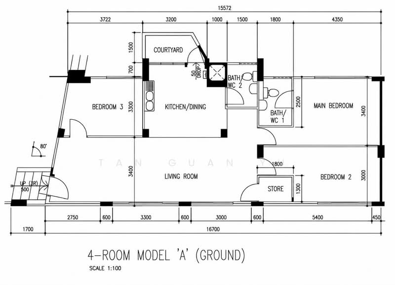 224 Bishan Street 23, 224 Bishan Street 23, 3 Bedrooms, 1,163 sqft, HDB Flat For Sale, by Tan Guan Yu, 500221111 - PropertyGuru.com.sg