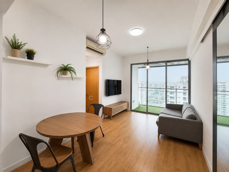 A Treasure Trove, 58 Punggol Walk, 2 Bedrooms, 1,528 sqft, Condominium For Sale, by Brandon Choi Yong Suk, 500221151 - Living Room - PropertyGuru.com.sg