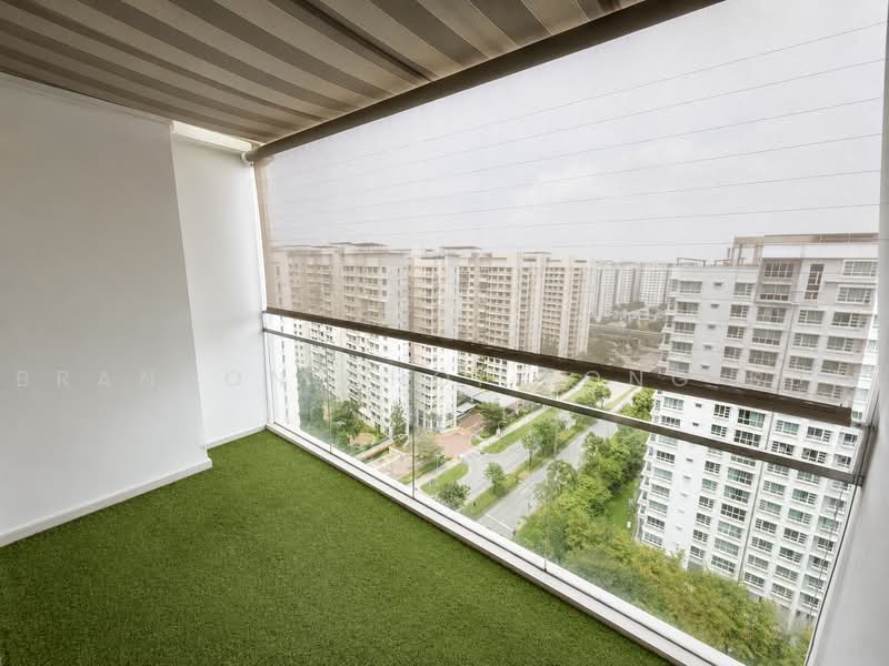 A Treasure Trove, 58 Punggol Walk, 2 Bedrooms, 1,528 sqft, Condominium For Sale, by Brandon Choi Yong Suk, 500221151 - Balcony - PropertyGuru.com.sg