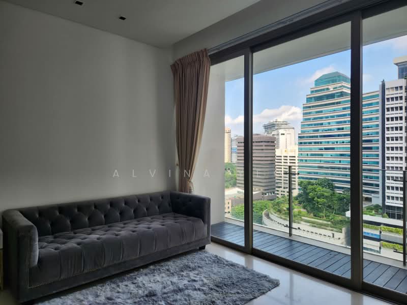 Scotts Square, 8 Scotts Road, 1 Bedroom, 624 sqft, Condominium For Sale, by Alvina Yeo, 500221161 - Living Room - PropertyGuru.com.sg