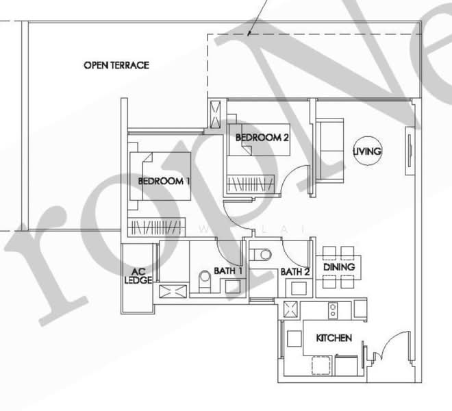 Bedok Residences, 24 Bedok North Drive, 2 Bedrooms, 1,195 sqft, Condominium For Rent, by Shawn Lai, 500221167 - PropertyGuru.com.sg