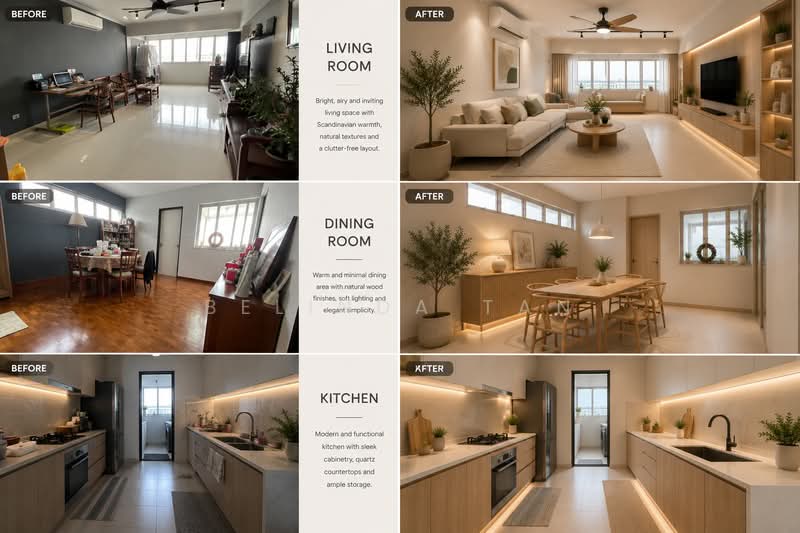 430 Tampines Street 41, 430 Tampines Street 41, 3 Bedrooms, 152 sqft, HDB Flat For Sale, by Belinda Tan, 500221173 - Living Room - PropertyGuru.com.sg