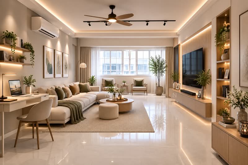 430 Tampines Street 41, 430 Tampines Street 41, 3 Bedrooms, 152 sqft, HDB Flat For Sale, by Belinda Tan, 500221173 - Living Room - PropertyGuru.com.sg