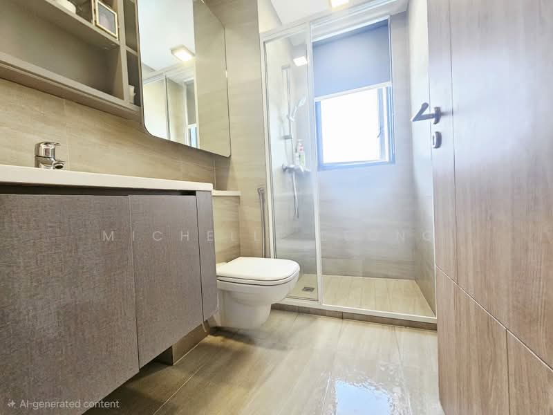Hundred Palms Residences, 276 Yio Chu Kang Road, 4 Bedrooms, 1,324 sqft, Executive Condominium For Sale, by Michelle Leong, 500221176 - Bathroom - PropertyGuru.com.sg