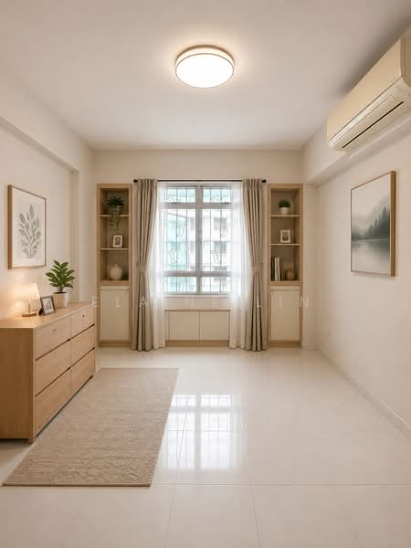318D Anchorvale Link, 318D Anchorvale Link, 3 Bedrooms, 1,184 sqft, HDB Flat For Sale, by Elaine Lin, 500221180 - Living Room - PropertyGuru.com.sg