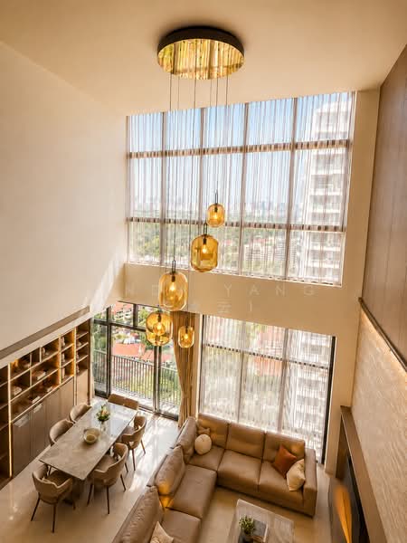 d'Leedon (Former Farrer Court), 11 Leedon Heights, 4 Bedrooms, 3,875 sqft, Condominium For Sale, by Linda Yang (杨凌云), 500221198 - Living Room - PropertyGuru.com.sg