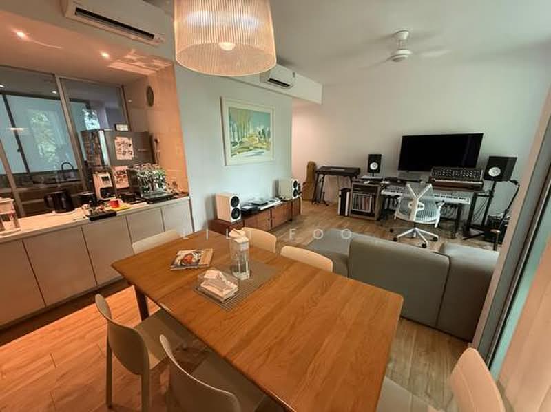Botannia, 29A West Coast Park, 3 Bedrooms, 1,270 sqft, Condominium For Sale, by Lili Foo, 500221225 - Living Room - PropertyGuru.com.sg