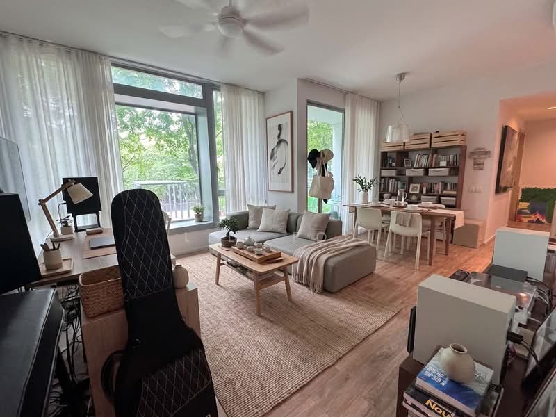 Botannia, 29A West Coast Park, 3 Bedrooms, 1,270 sqft, Condominium For Sale, by Lili Foo, 500221225 - Living Room - virtual staging - PropertyGuru.com.sg