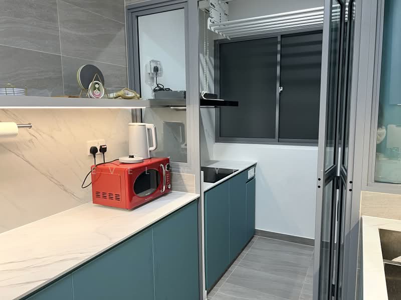 88C Jalan Satu, 88C Jalan Satu Dakota One, Eunos / Geylang / Paya Lebar, Room Rental, 125 sqft, HDB Flat For Rent, by Evelyn Yeong, 500221228 - Kitchen - PropertyGuru.com.sg